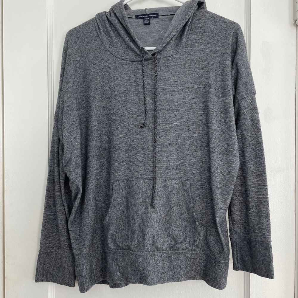 American Eagle Lightweight hoodie—grey